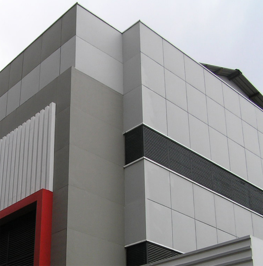 Luxer Cladding Application